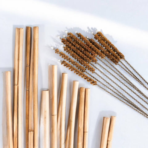 Coconut Fiber Straw Cleaner | Plastic Free
