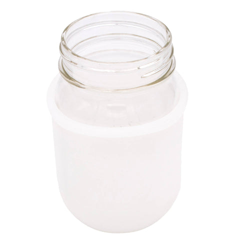 Silicone Sleeve for Regular Mouth Pint 16oz Mason Jars