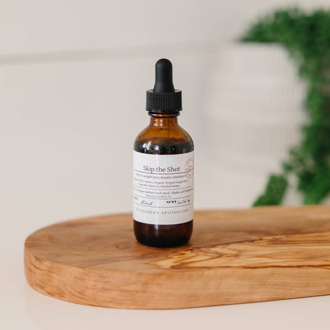 Skip the Shot (Aids in Weight Loss) Herbal Tincture - Preorder