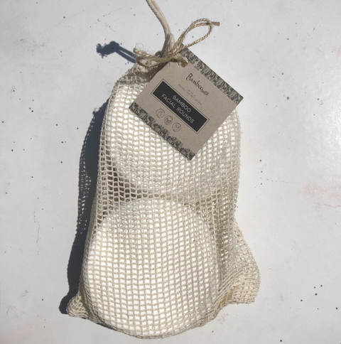 Set of 20 - Reusable Bamboo Facial Rounds | Earth Day
