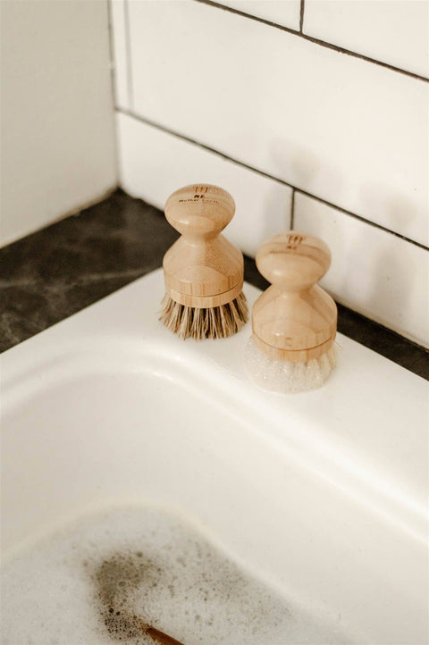 Replaceable Headed Pot Scrubbing Brush