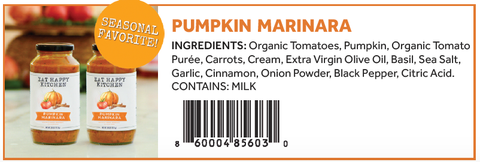 Pumpkin Marinara Sauce