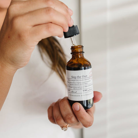Skip the Shot (Aids in Weight Loss) Herbal Tincture - Preorder