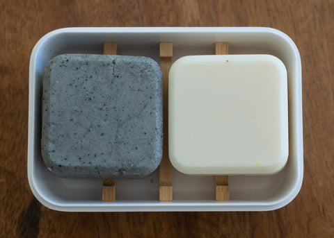 Zero Waste Shampoo + Conditioner Travel Kit