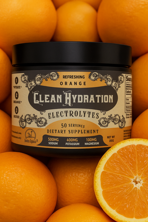 Clean Hydration Electrolytes- Orange