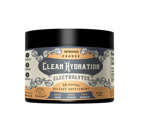 Clean Hydration Electrolytes- Orange