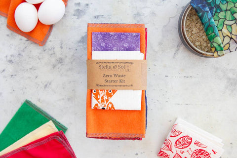 Zero Waste Starter Kit, Rainbow, Eco Friendly, Wedding Gift