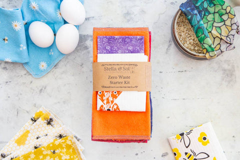 Zero Waste Starter Kit, Rainbow, Eco Friendly, Wedding Gift