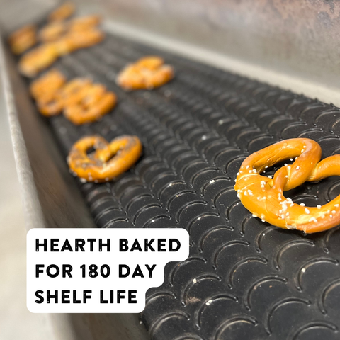 Handmade Pretzels, Salted Bulk Pieces - 10# Box