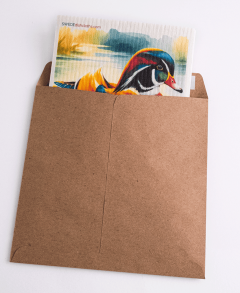 Swedish Dishcloth Envelopes | Gift Packaging