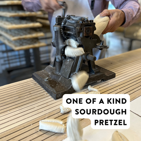 Handmade Pretzels, Salted Bulk Pieces - 10# Box
