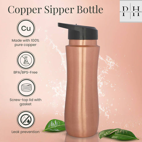 Copper Sipper bottle (copper)