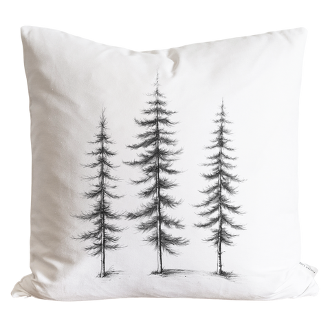 Tree Trio Pillow Cover