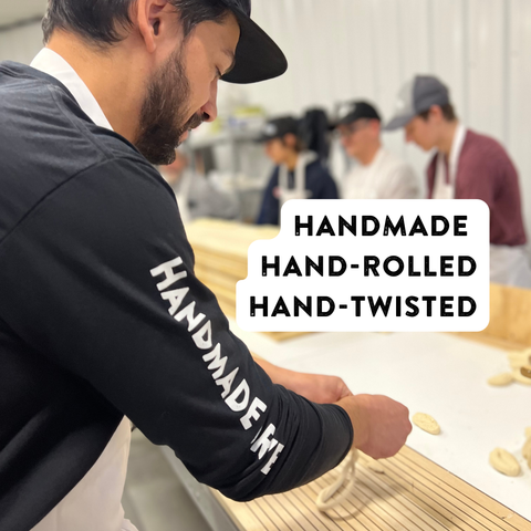Handmade Pretzels, Salted Bulk Pieces - 10# Box