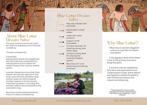 Blue Lotus Dream Salve