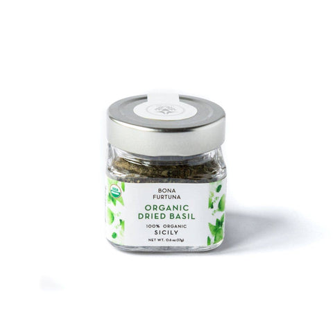 Organic Italian Grown Dried Basil