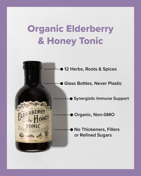 Elderberry & Honey Tonic | 16 oz