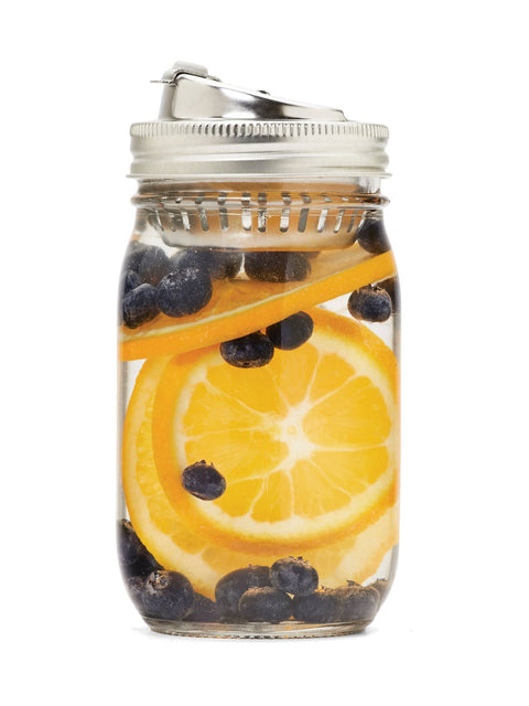 Jarware Fruit Infusion Lid for Regular Mouth Mason Jar