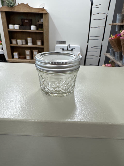 CNTR Basket Weave Mason Jar 4oz