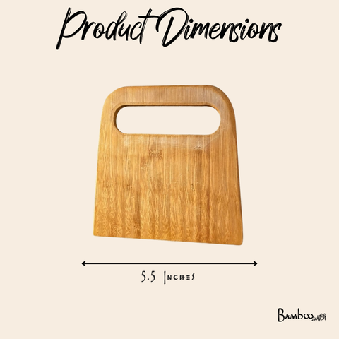 Bamboo Baking Bench & Dough Scraper | Earth Day Bestseller