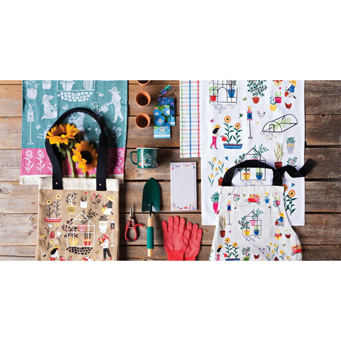 100% Cotton Green Thumb Jacquard Dishtowel