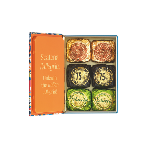 Venchi Mini Book Box - Assorted Gourmet Italian Chocolate