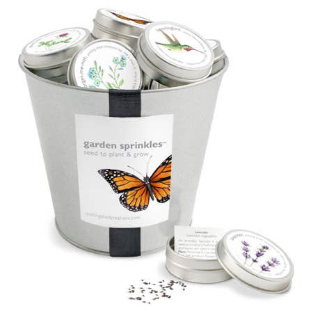 Garden Sprinkles Display Pail | Best Seller | Spring