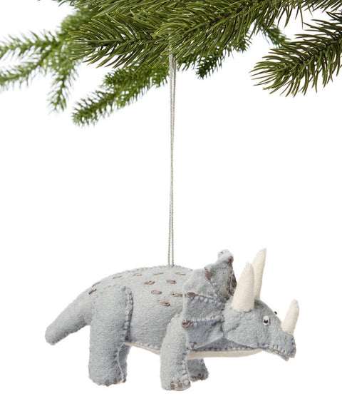 Triceratops Ornament