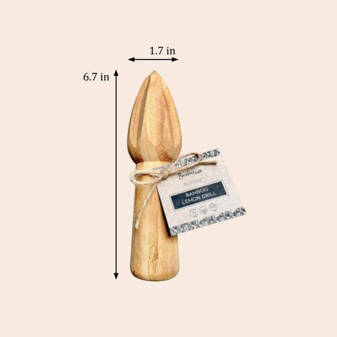 Bamboo Lemon Juicer Drill | Earth Day Bestseller