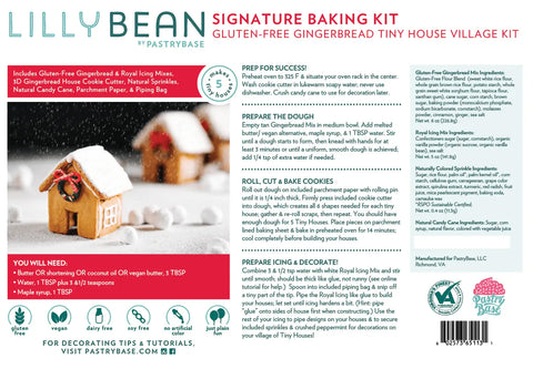 Gingerbread House Baking Kit (Vegan & Gluten-Free)