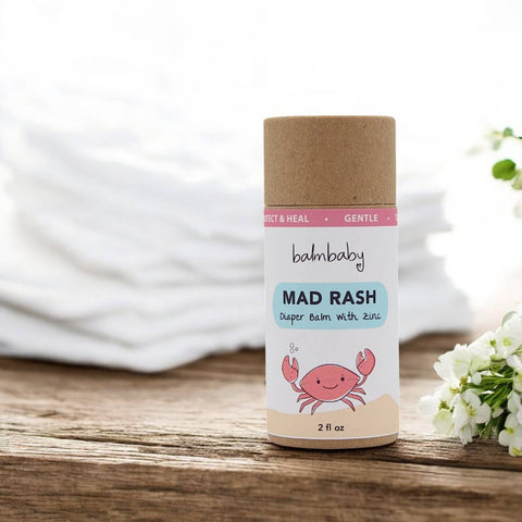 Balm Baby - MAD RASH Diaper Balm w/ Zinc - Eco Stick