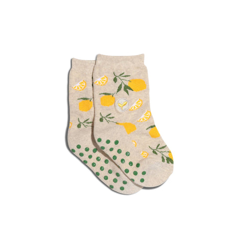 Kids Socks that Plant Trees | Beige Lemons