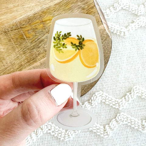 Limoncello Sticker 3.2x1.5in