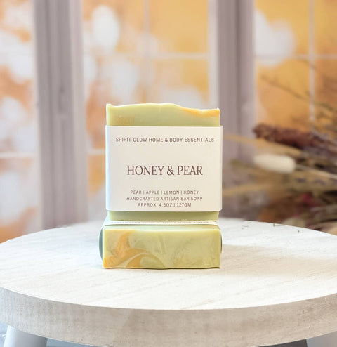 Honey & Pear  | Handcrafted Artisan Soap Bar