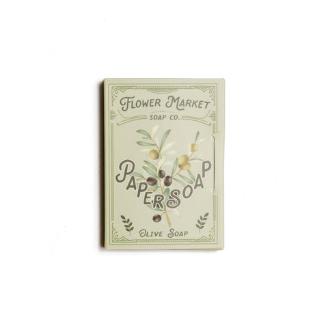 Paper Soap – Olive Oil | 50 Sheets