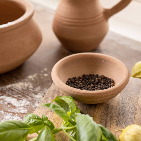 Natural Terracotta Pinch Bowl | Small