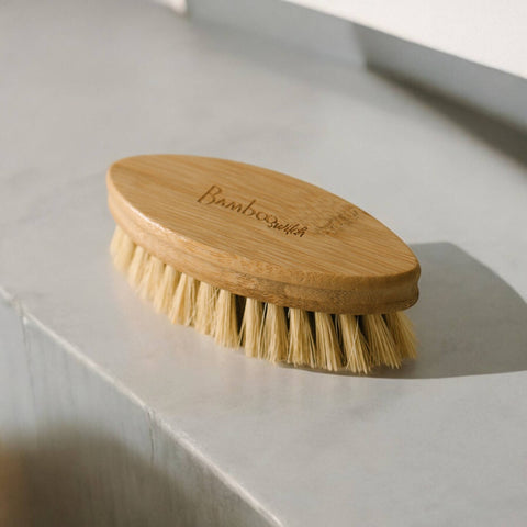 Bamboo Cleaning Brush | Sisal Bristles
