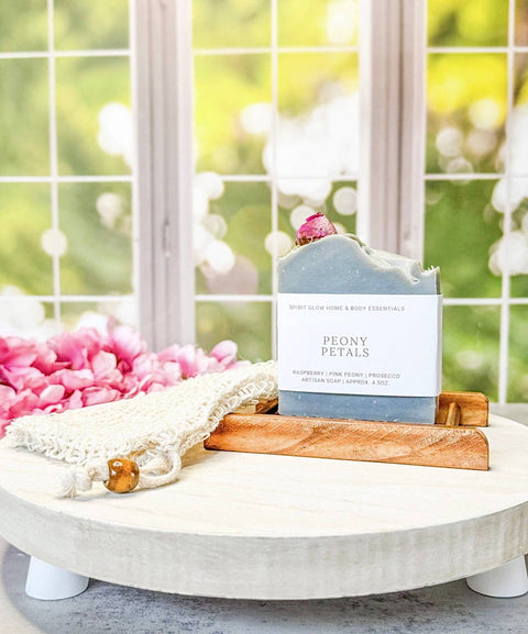 Peony Petals - Handcrafted Artisan Soap Bar