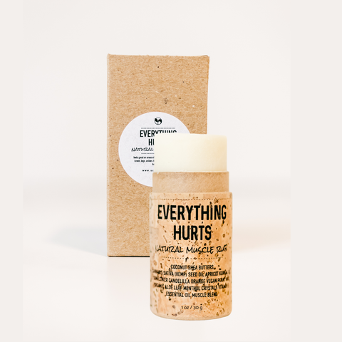 EVERYTHING HURTS - Natural Muscle Balm | TRAVEL SIZE 1 oz