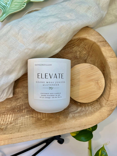 The Granite Vessel -  Coconut Soy Wax Candle: Elevate