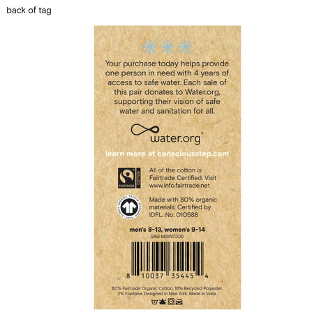 Socks that Give Water | Gray Snowflakes