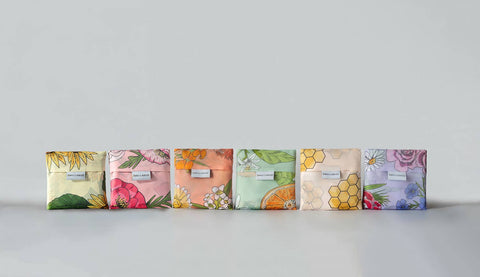 Reusable Shopping Bag | Pink Poppies