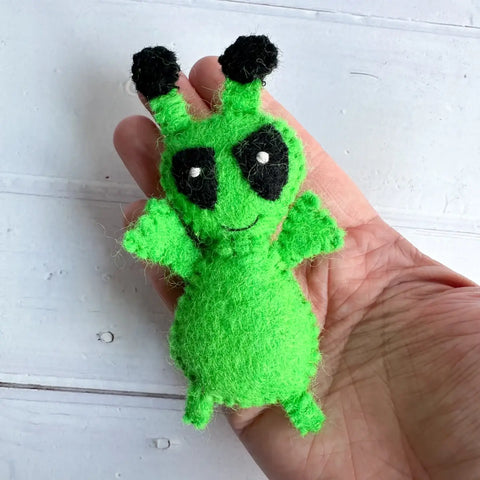Felt Space Friends Set | Comet, Space Ship, Alien, Astronaut