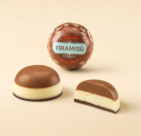 Tiramisu Chocolate Pieces - Venchi Italian Gourmet Chocolate