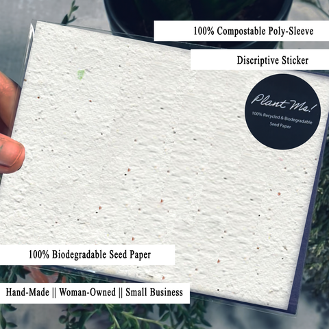 Thinking Of You Wild Seed Paper Greeting Card