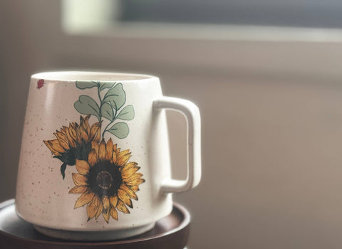 Savor Sunshine Sunflower Mug