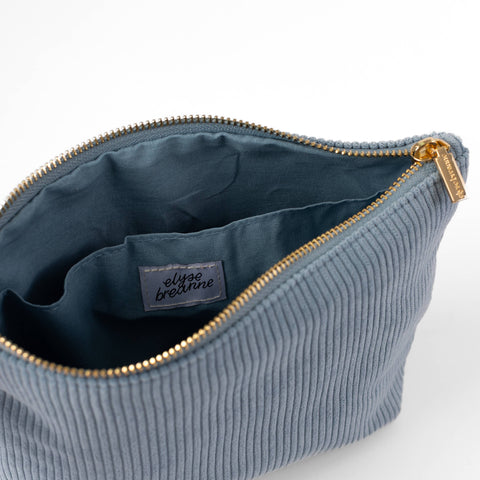 Denim Corduroy Carry-All Pouch