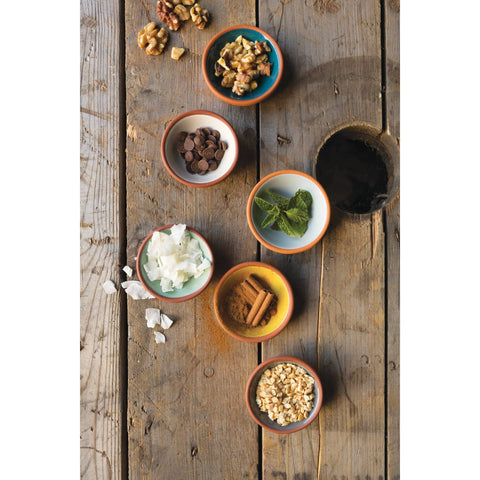 Terracotta Pinch Bowls in 6 glossy colors | Single Piece