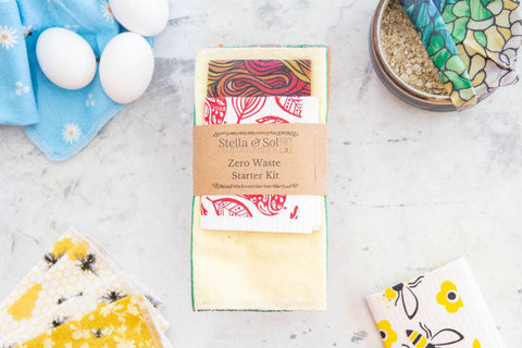 Zero Waste Starter Kit, Rainbow, Eco Friendly, Wedding Gift