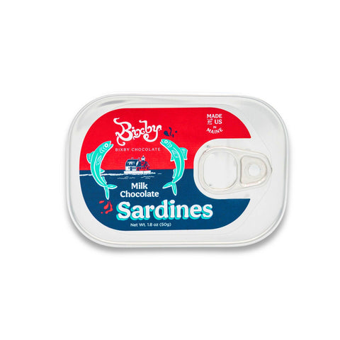 Milk Chocolate Sardines in Can